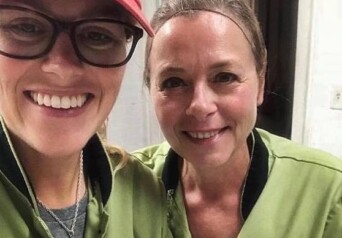 ACK Gioia Mother-Daughter Team Elizabeth and Alex Hitchcock together
