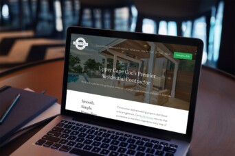 Barnes custom builders website design