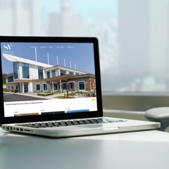 Sv design architect website by dative