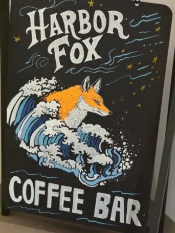 Habor Fox Chalk Board