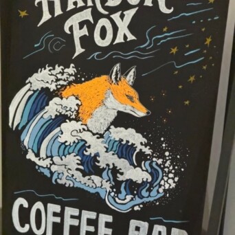 Habor Fox Chalk Board