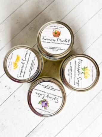 Salty Bay Candle Lids