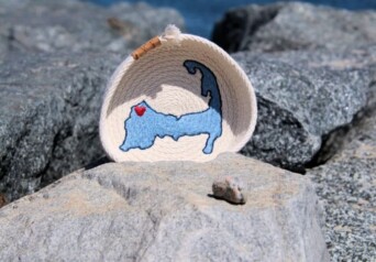 Cape Cod Bay Basket Cover